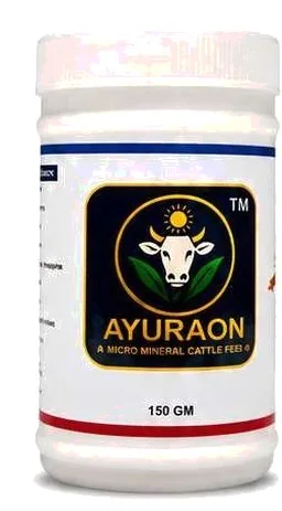 Ayuraon micro mineral cattle feed 150 g jar